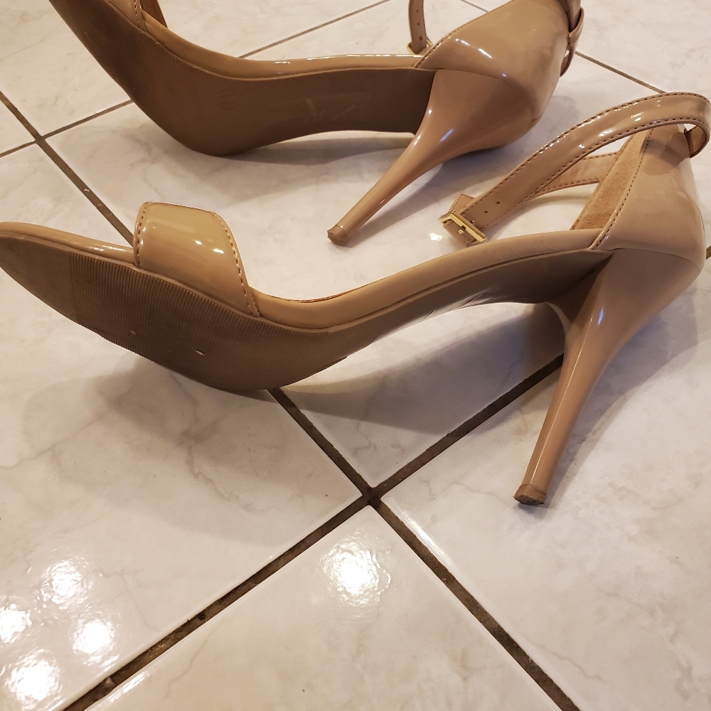 Patent leather stilettos